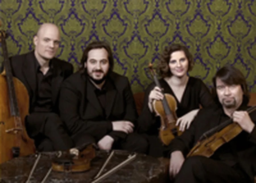 Das Streichquartett-Ensemble Artemis-Quartett.