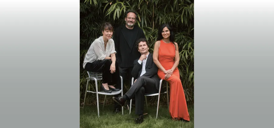 Das Streichquartett-Ensemble Belcea Quartet.